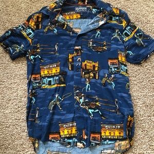 Cowboy button up shirt